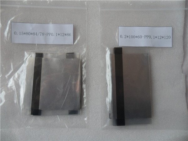 	Tab with PP film